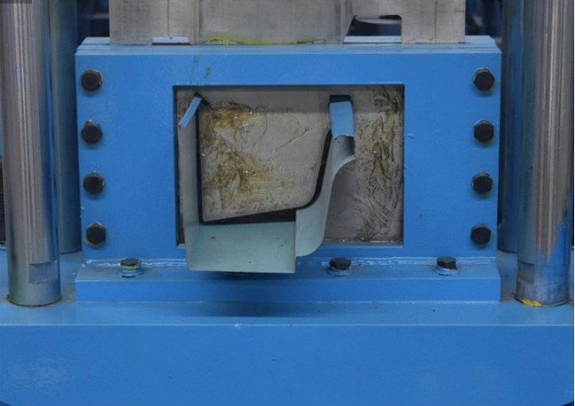 Square Rain Gutter Down Pipe Cold Roll Forming Machine K Span
