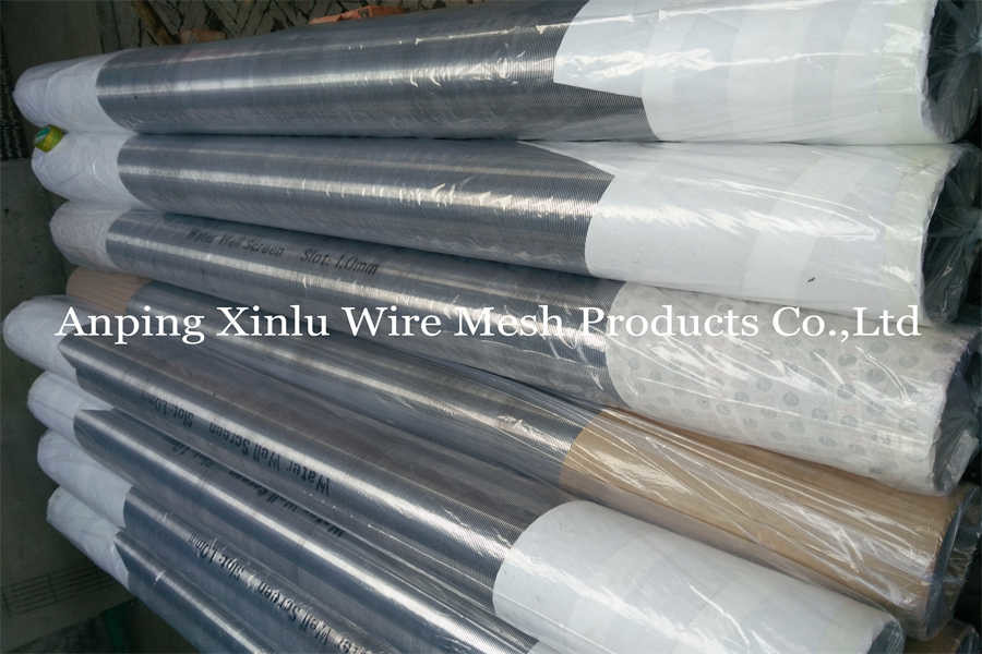 95 Bar Continuous Slot Sand Control Screens Vee Wire For Water Well