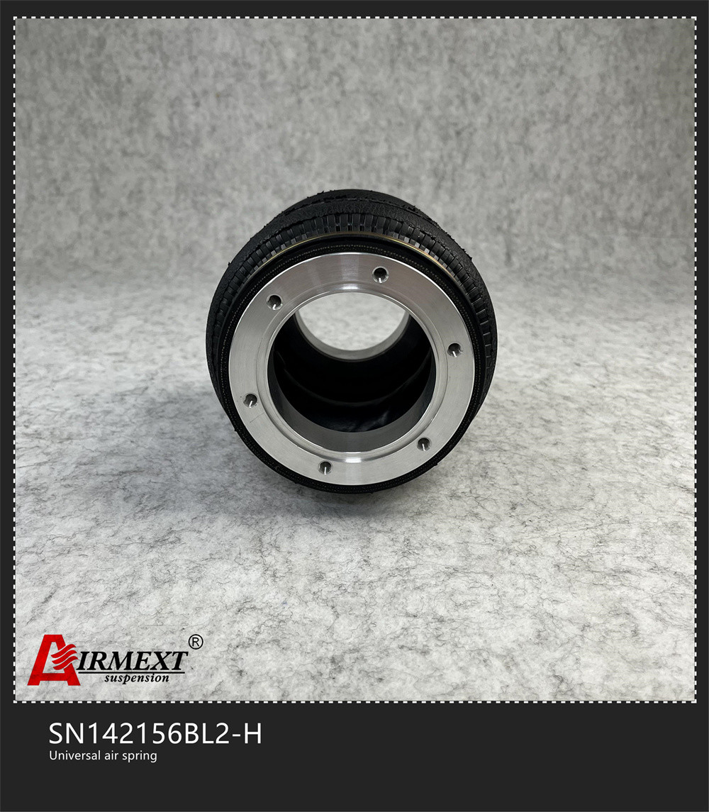 1/8 NPT Double Convoluted Bellows Air Suspension Spring SN142156BL2-H