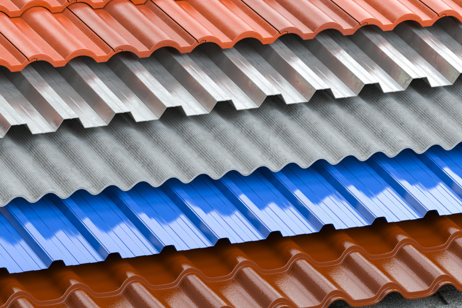 ASTM A653 Metal Roof And Cladding Corrugated Sheets For Metal Facade 0.43mm