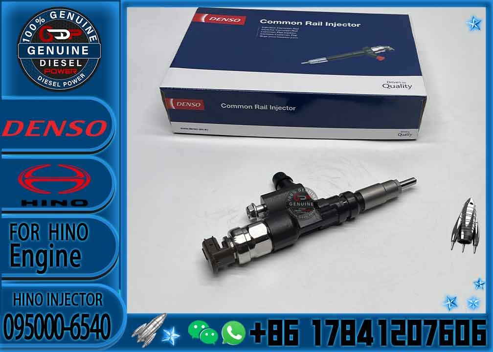 Hot selling New brand diesel common rail injector 095000-6540 095000-6541 23670-E0180 23670-E0181 23670-78130