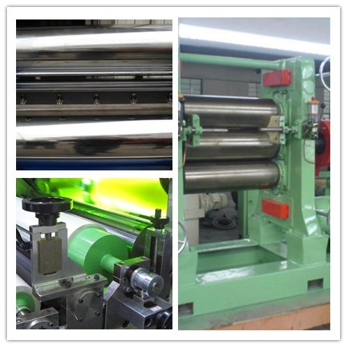 Customizable Dimension PVC Calendering Machine , Plastic PVC Sheet Extrusion Machine