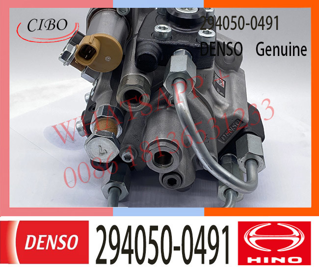294050-0491 DENSO Diesel Engine Fuel HP4 pump 294050-0491 22100-E0530 22100-E0531 for Hino YM7
