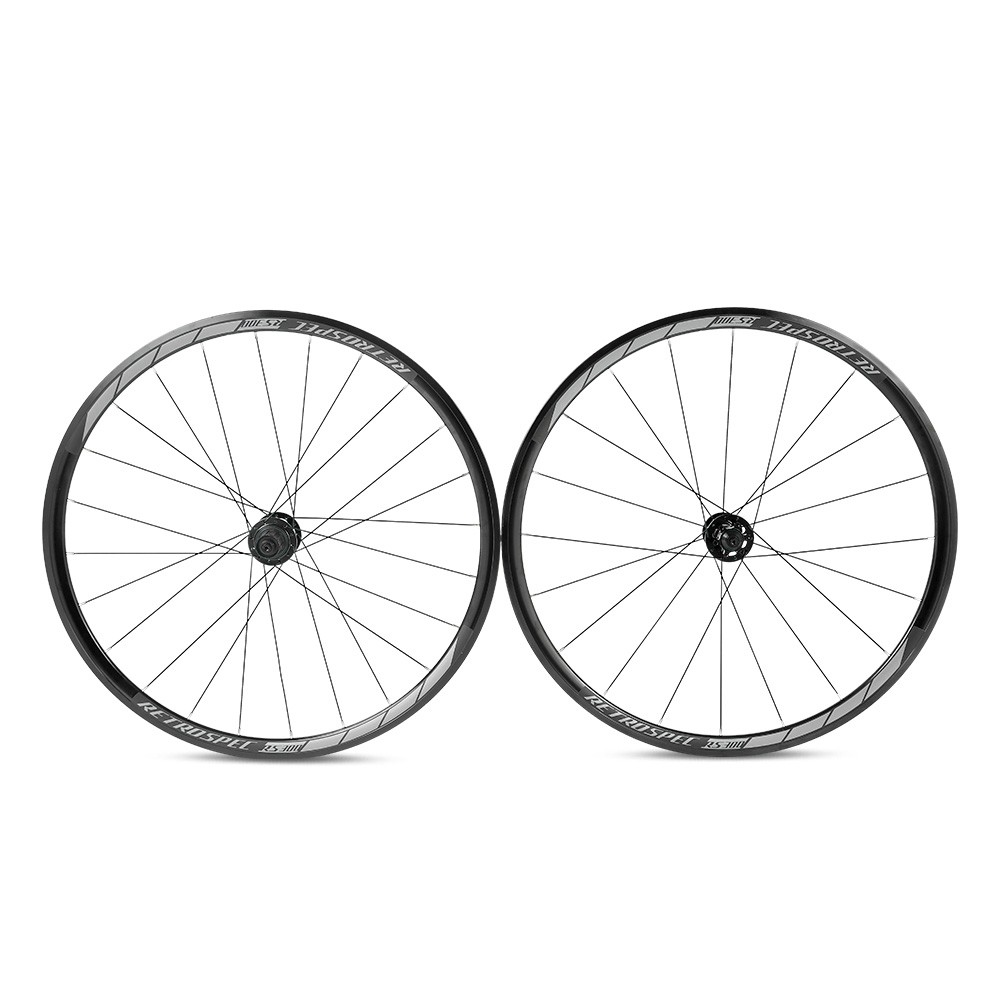 Disc Brake Alloy Bicycle Wheels 700C Four Axle With RoHS Certificate