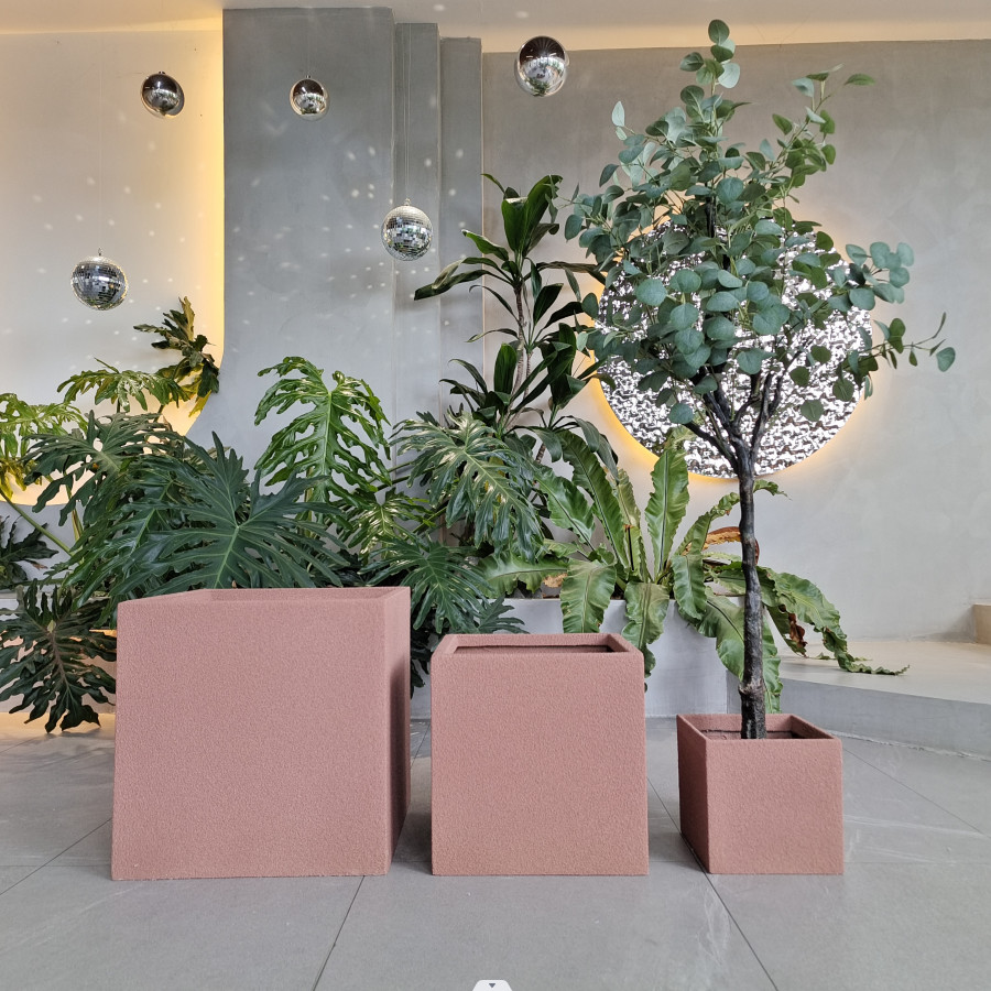 Garden Fiberglass Flower Planters Home Indoor And Outdoor Decor