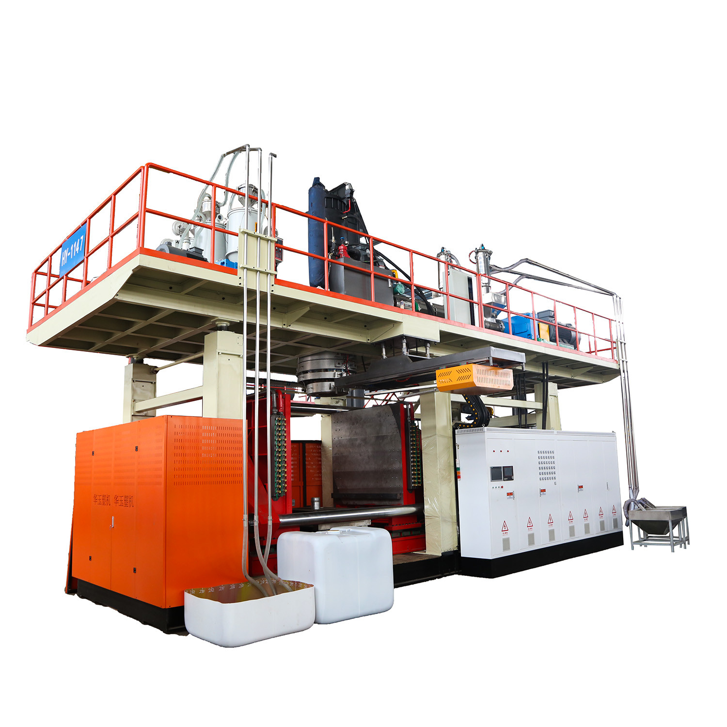 Rapid 9-Layer IBC Accumulator Head Blow Moulding Machine