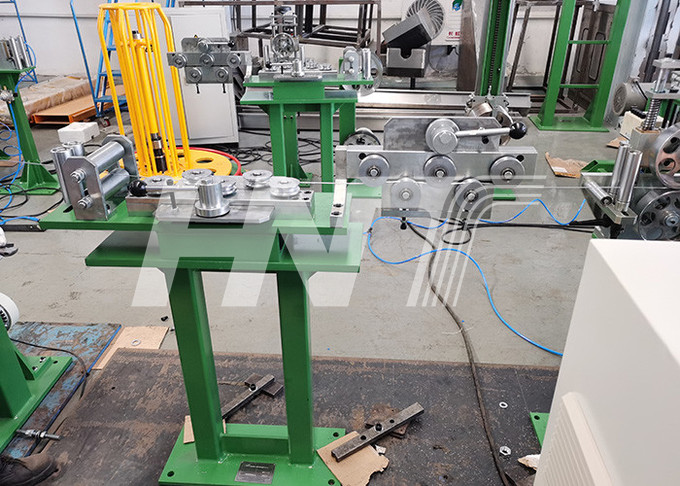 Cable Drum Storage And Unwinding System With Rewinding Machines