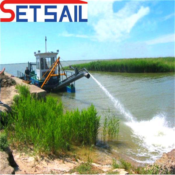 Hidraulic Diesel Engien Control Jet Suction Mining Dredger with Centrifuge