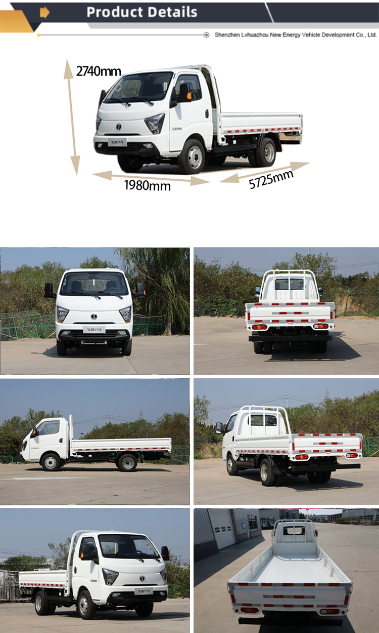 Fuel 100% Electric Feidi Ef3 Mini Truck The Perfect Combination of Power and Size