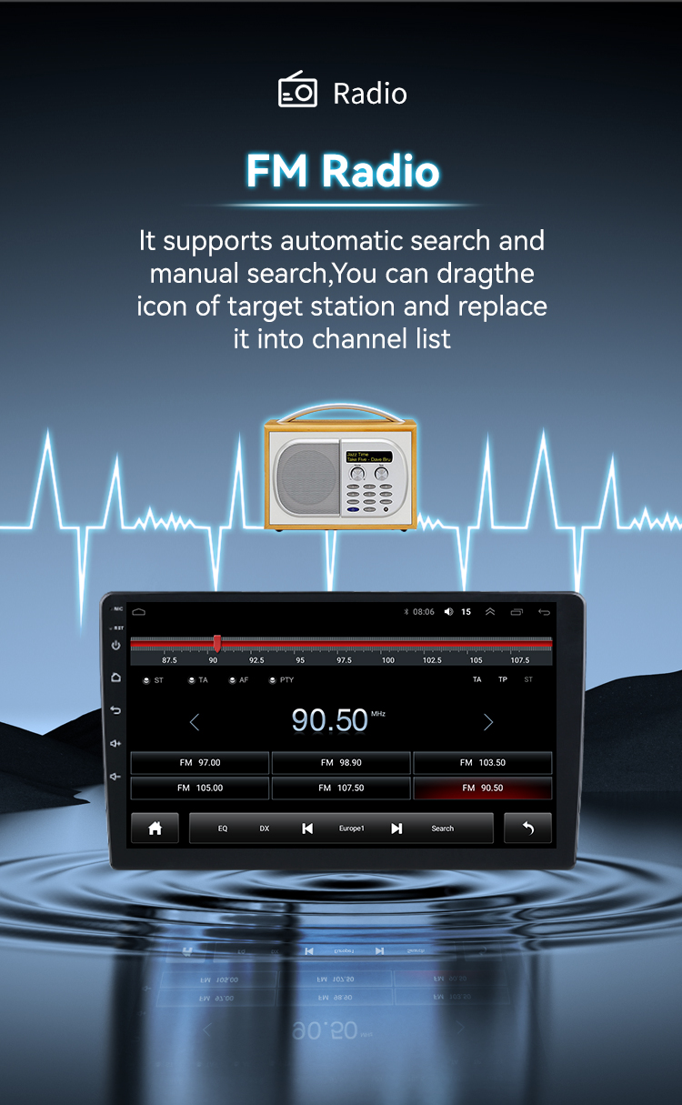 LTE Simcard Bluetooth Car Stereo MP5 Player For Nissan Sylphy 2008 4G