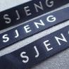 Buy cheap Recycle End Folded Damask Screen Printing Clothing Labels from wholesalers