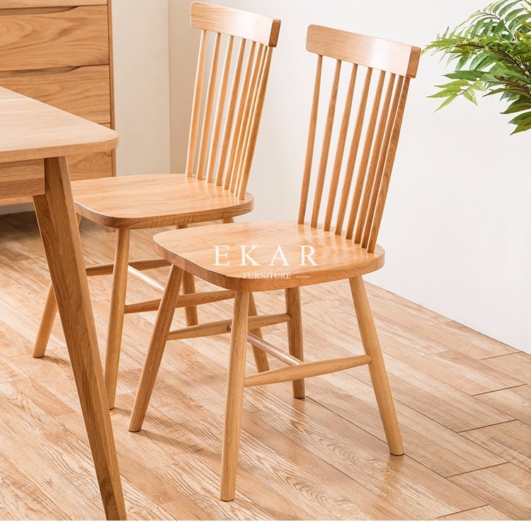 Dining Chair Wood Made In China Hotel Home Furniture Northern Europe