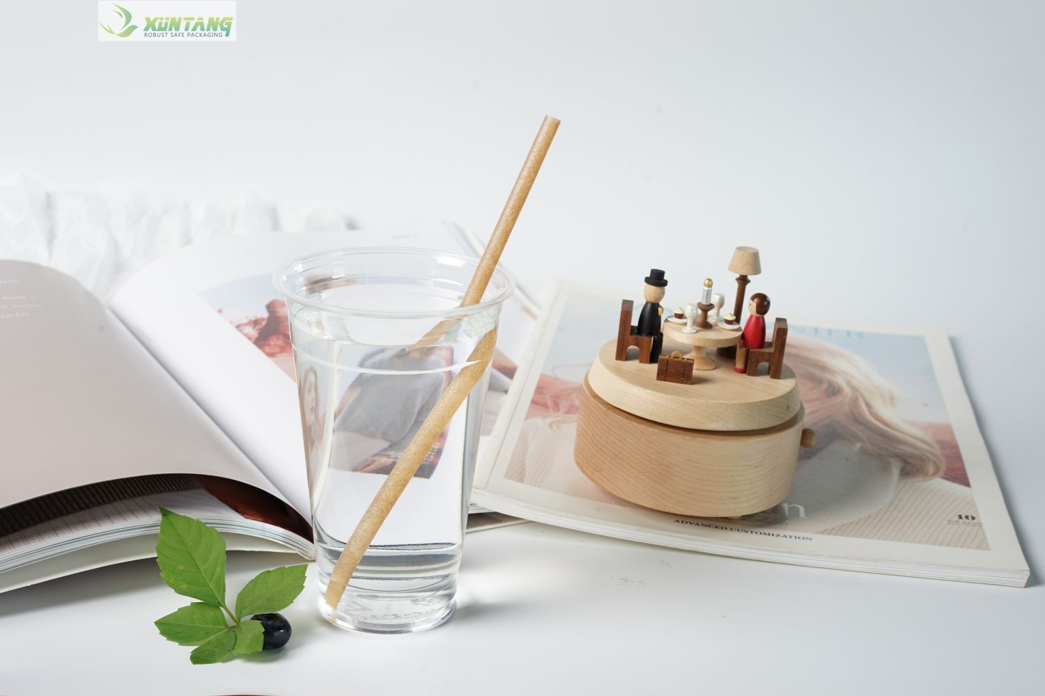 PBAT Colorful Eco Biodegradable Corn Straws For Beverage Smoothie