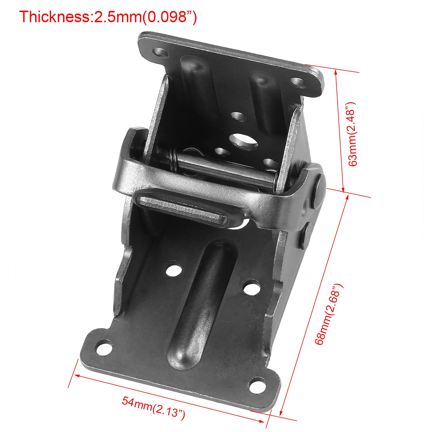 912g Heavy Duty 90 Degree Hinge Metal Folding Self-Locking Extension Table Bracket Strong