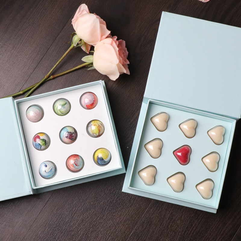 Bonbon Sustainable Happy Birthday Flower Box Packaging Personalized Cardboard Boxes