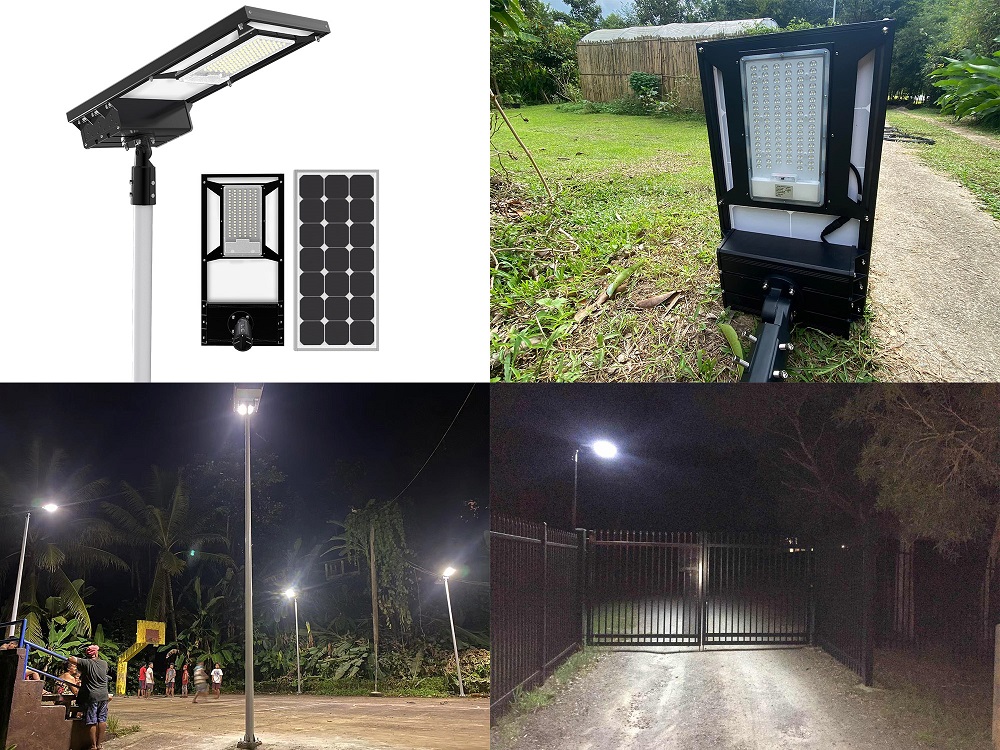 Outdoor Solar Street Lamp , Solar Light 60w Ip65 With LiFePO4 Battery