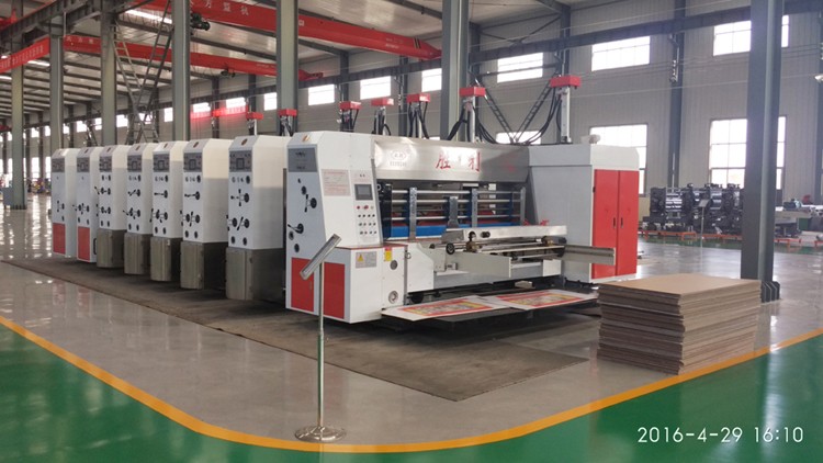PLC Control Cardboard Box Making Machine