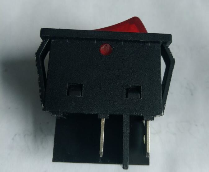 DPDT Rocker Switch Kcd4 32 * 14mm Button T110 6 Pins No Lamp 10000 Cycles