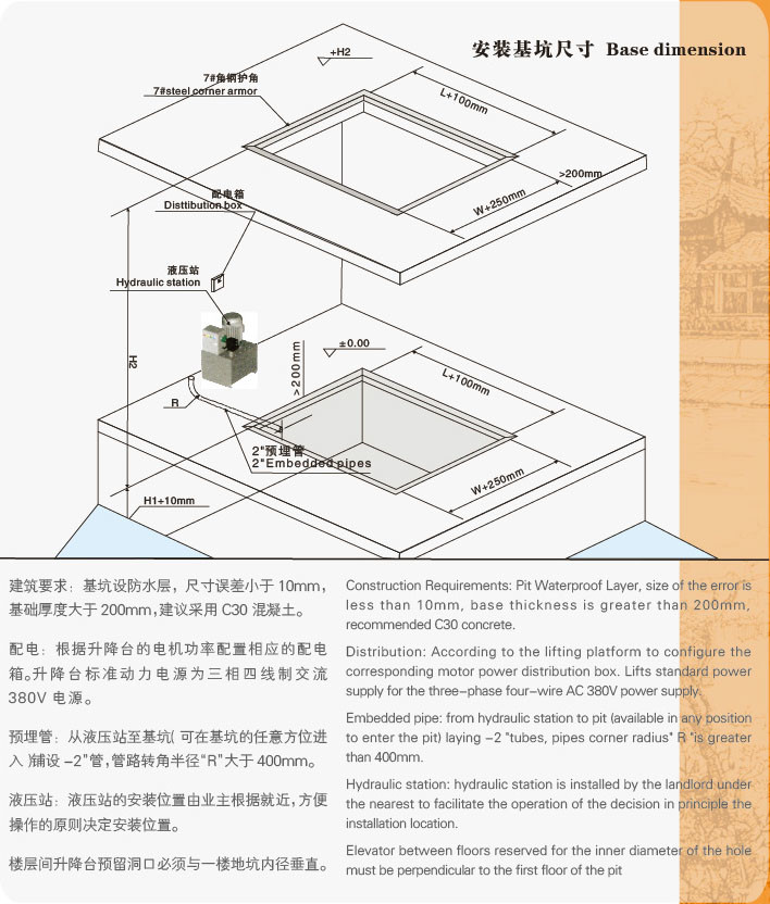 Movable Electric Scissor Lift Platform , Scissor Lift Work Platform HighLoading Capacity