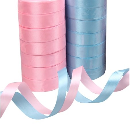 Silk Satin Ribbon And Bow 10mm 38mm Flower Decor Gift Wrapping Birthday Party Decoration