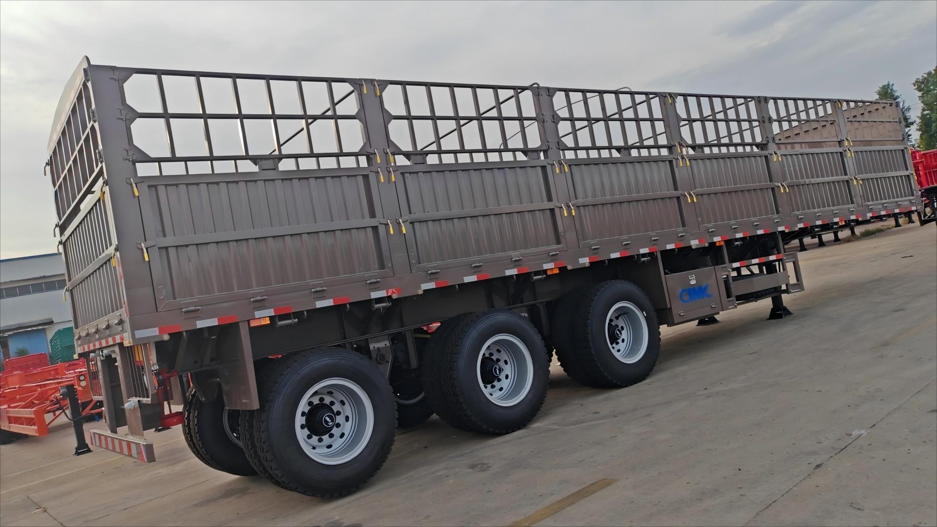 High-Performance Fence Semi Trailer for sale in Africa: Ideal for Secure Transport of Livestock, Animals and Heavy Load