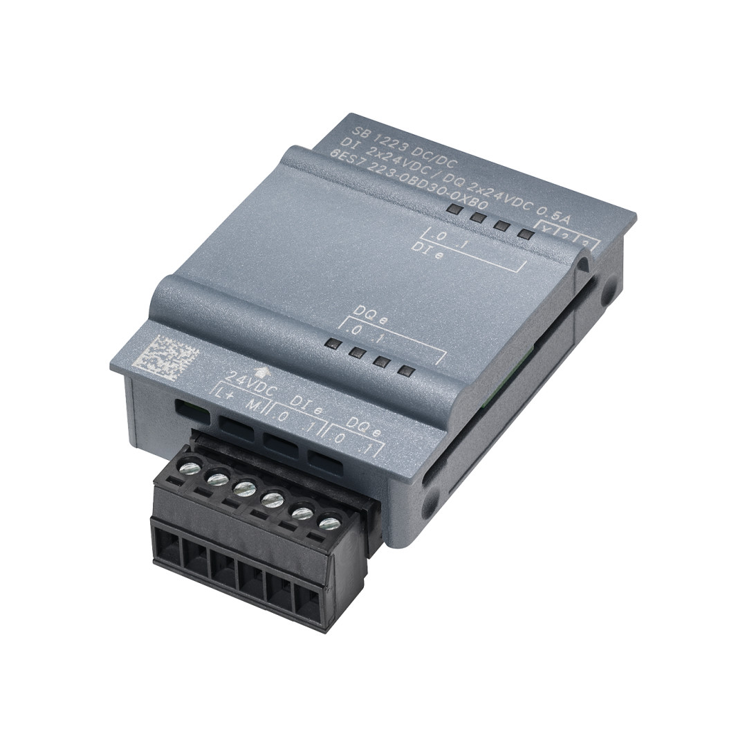 SIEMENS SIMATIC PLC S7-1200 6ES7223-0BD30-0XB0 SB 223 2 x 24 VDC Input / 2 x 24 VDC Output Signal boards