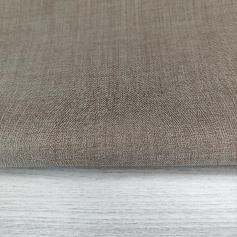 Herringbone Stretch Fabric 100% Polyester Like Linen Tweed Fabric For Coat Pant Men Suit