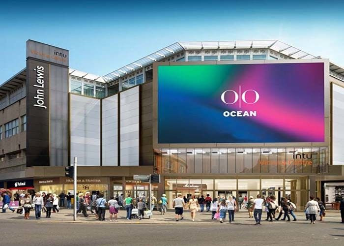 P8 SMD outdoor led display 960x960 cabinet for advertising at shopping mall/commercial building