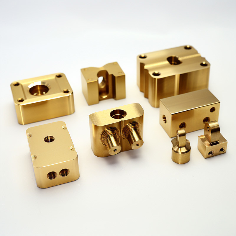 CNC Milling Spare Parts Brass Precision Part Precision Milled Machining Parts Manufacturer