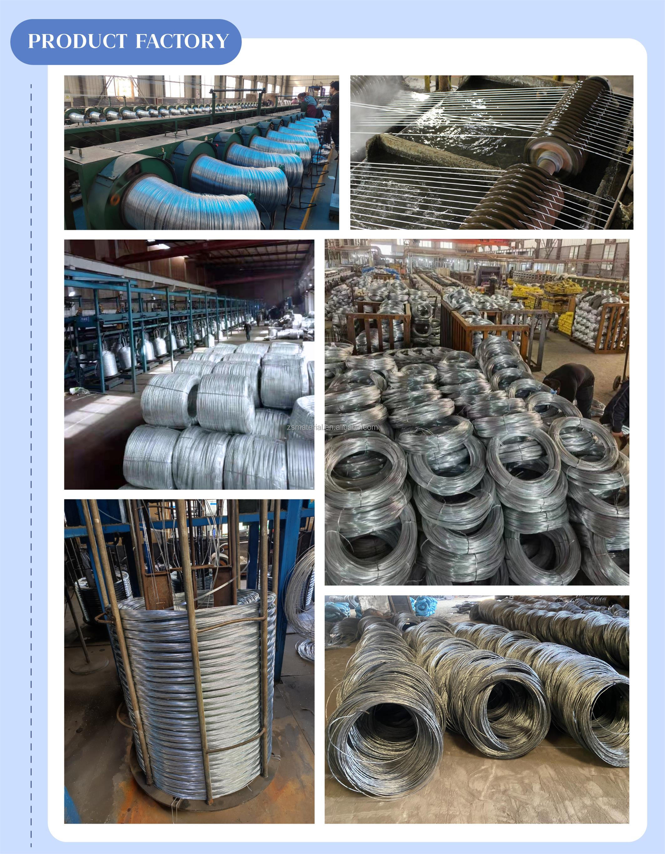 Galvanized Steel Wire 8mm in ASTM Standard from Professional with Q195/Q235/SAE1006/SAE1008 Grade