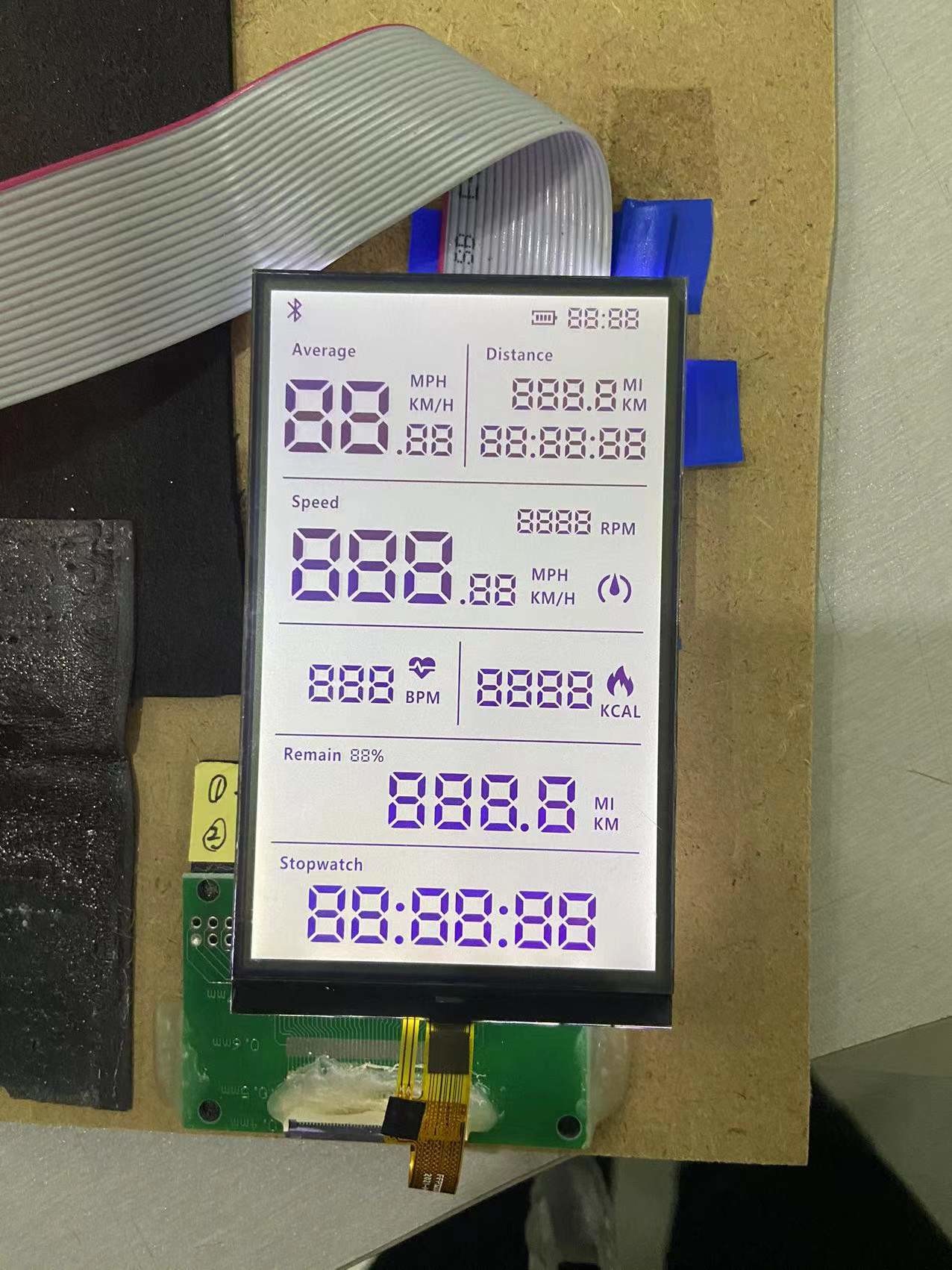 FSTN Graphic COG Display Screen Dot Matrix Lcd Module Custom 128*64