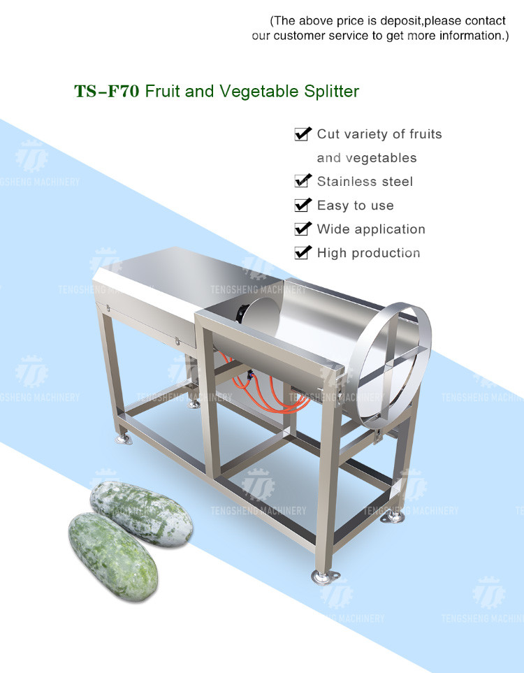 58KG Wholesale vegetable slicing machine melon and fruit slicing machine half machine