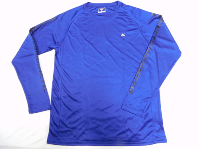 Crew Neck Soft Quick Dry Long Sleeve Tshirt Blue Full Sleeve T Shirt