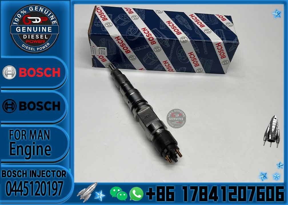 Fuel Injectors 0445120155 0445120154 0 445 120 155 Common Rail Injector 0445120100 for MAN engines