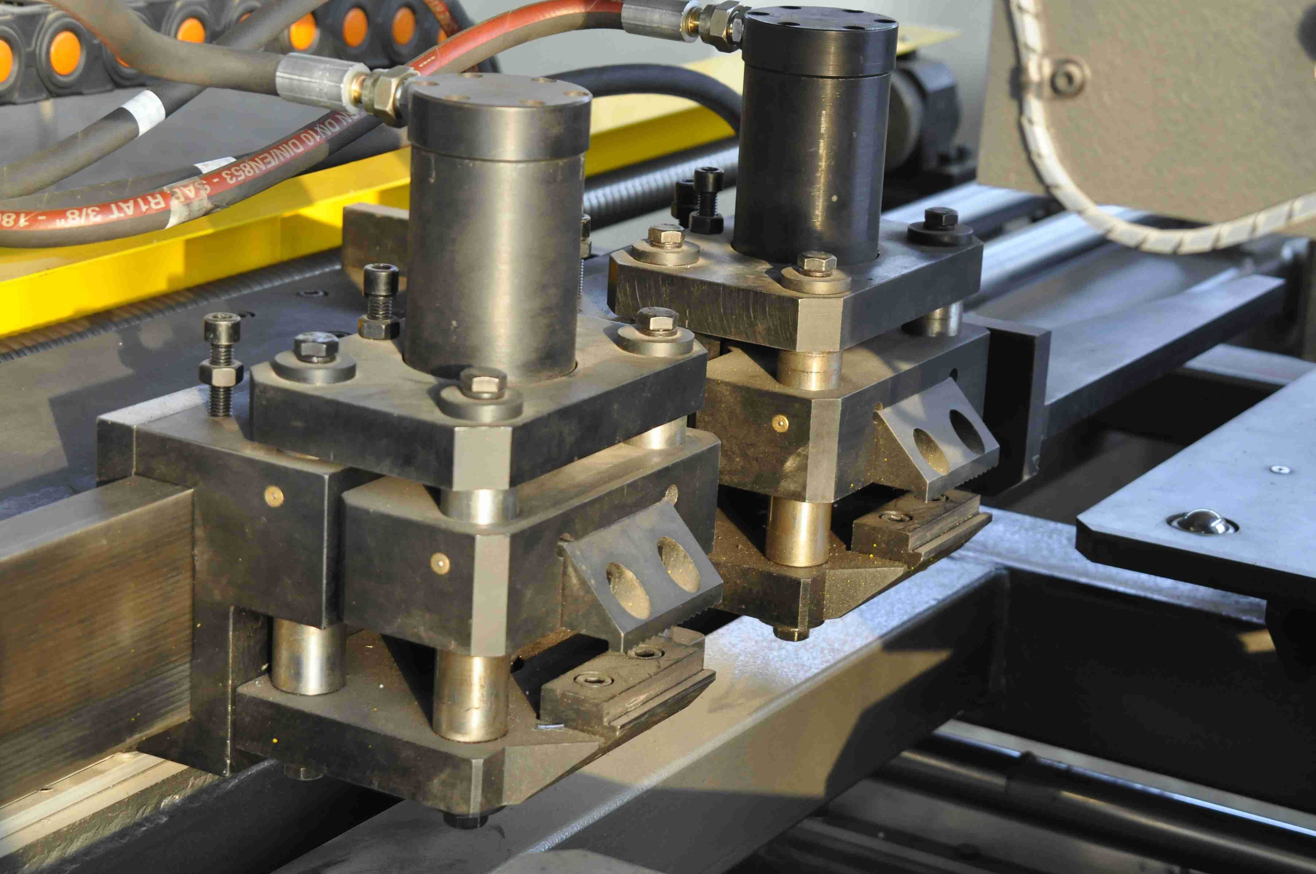 High Speed CNC Plate Punching Machine , CNC Metal Plate Marking Machine