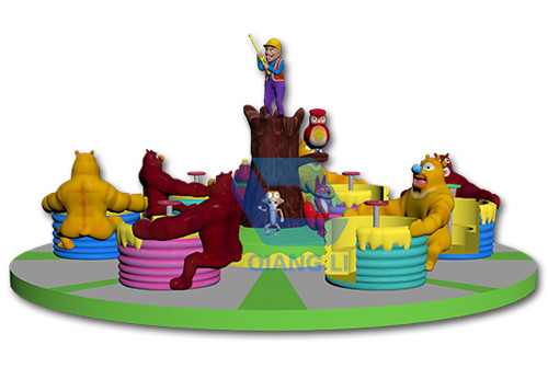 Durable Theme Park Rides Children 24 Persons Indoor Carnival Rides Erosion Resisting
