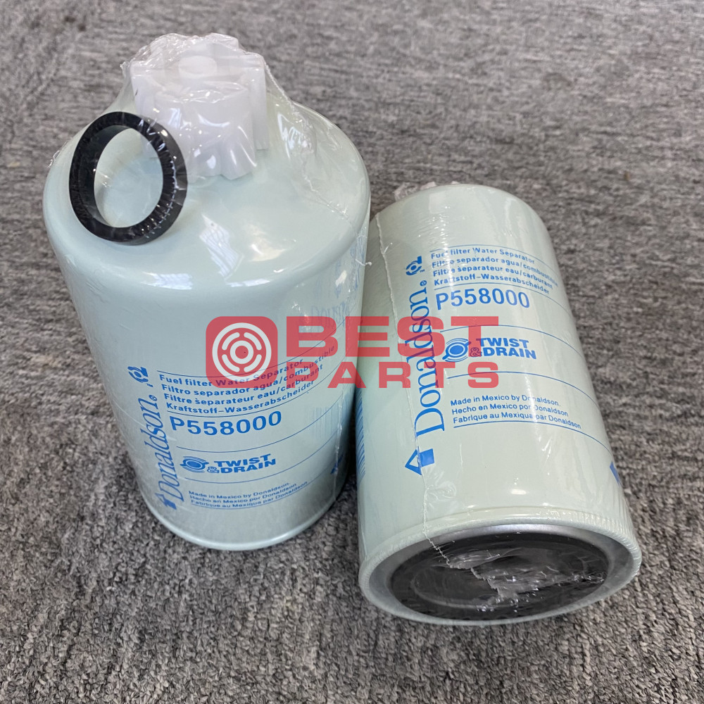 Excavator Parts Oil Water Separator Spin On Filter P558000 For
