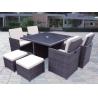 Buy cheap Outdoor furniture wicker dinning table--9064 from wholesalers