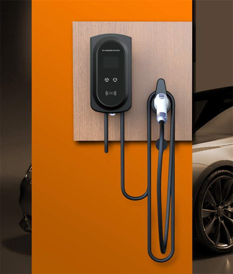 11kWh WIFI Level 2 EV Charger Station EVSE Wallbox 7KW 22KW For HYUNDAI KONA