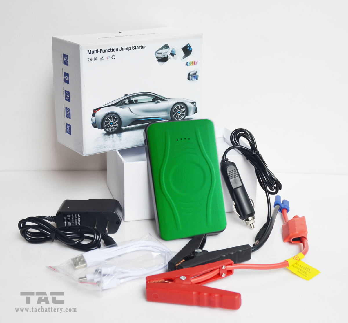 Gasoline Portable Car Jump Starter 12000mAH Gas Jump Starter  Battery