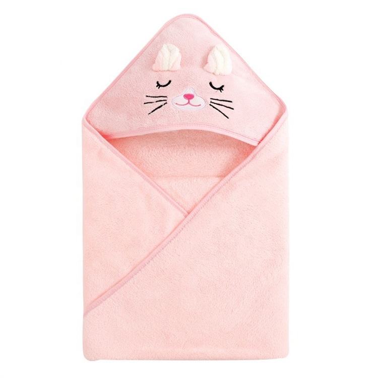 Customized Children's Bathrobe Set Soft and Absorbent Hooded Towels for Babies