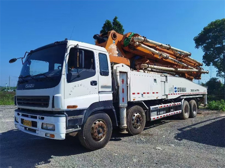 Top Brand HB56K Articulated Boom Concrete Pump Truck 56m