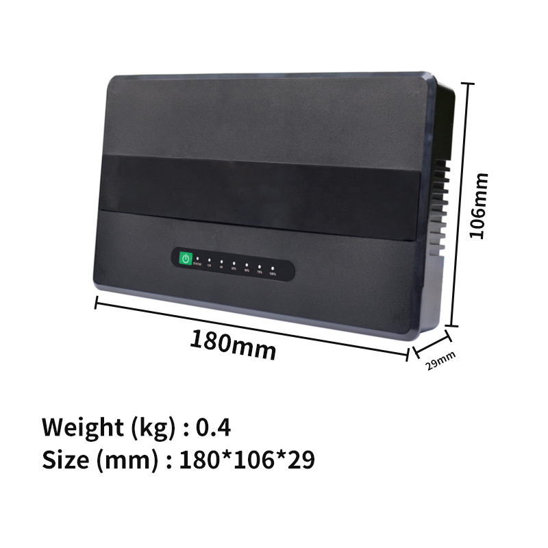 Overcurrent Protection Portable Solar 14400MAH 12V 15V 24V 100W Mini DC UPS Power Supply