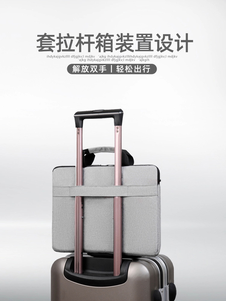 LAPTOP BAG 14/15.6-INCH HANDBAG THICKENED SHOCK-PROOF, WATER-PROOF AND SCRATCH-PROOF COMPUTER BAG