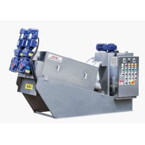 SS316L Sludge Press Machine , 50000m3/H Slurry Dewatering Machine