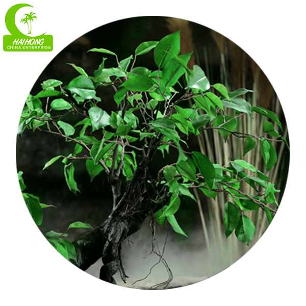 Artificial plastic ficus tree special artificial potted floor plants
