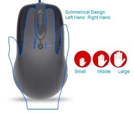Black Classic Computer Accessories Utility Photoelectric Wired Gaming Mouse
