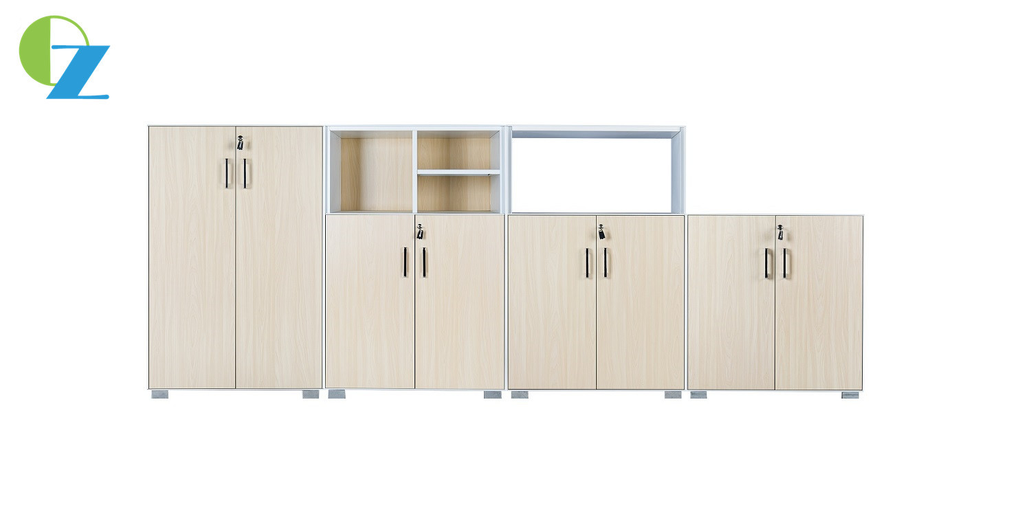 Slim Edge 5mm Swing Door Cabinet Double Layers Plate Steel Office Cabinet