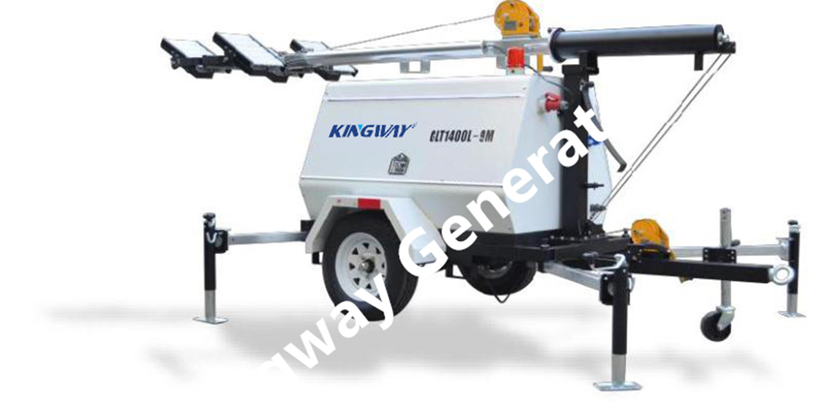 Kingway 8kva 7.5m Lifting Height Light Tower for sport hall