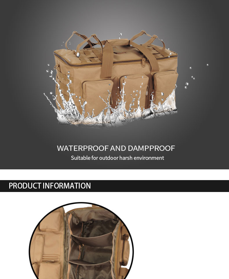Multifunctional Climbing 55L Outdoor Bag Backpack for Camping Multicolor Hard Handle